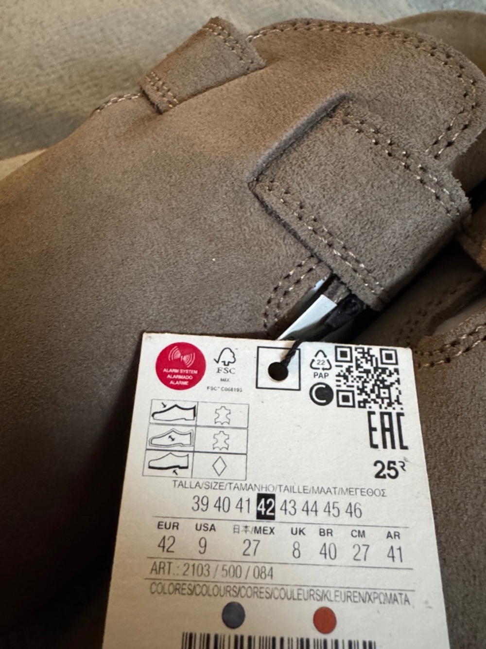 Zara Women's Tan Mules - Picture 2 of 2